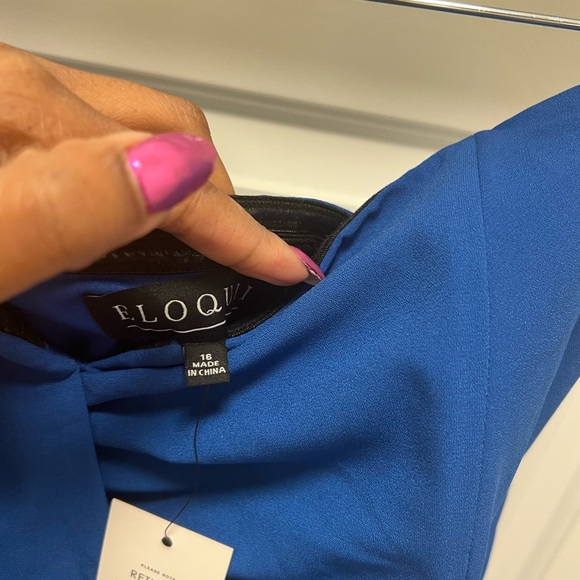 Brand New Eloquii Blue Women's Jumpsuit - Picture 5 of 5